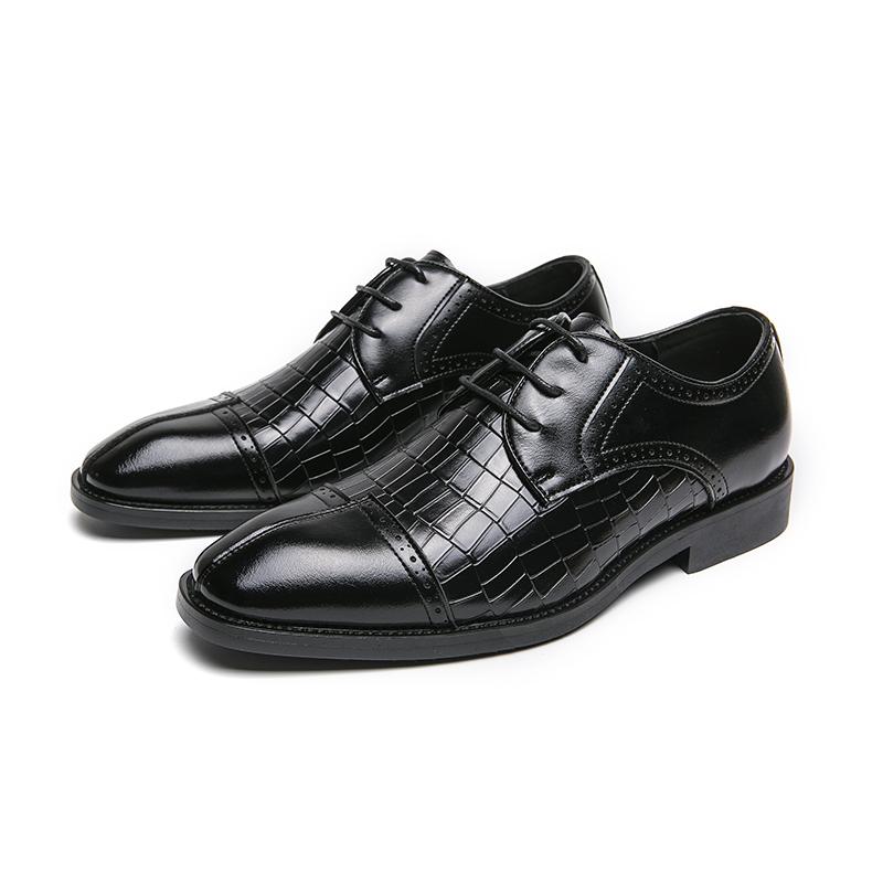 Модные мужские кожаные туфли, мужские формальные туфли для светского общества, повседневные деловые туфли с острым носком, роскошные вечерние дизайнерские туфли для мужчин, большой размер
