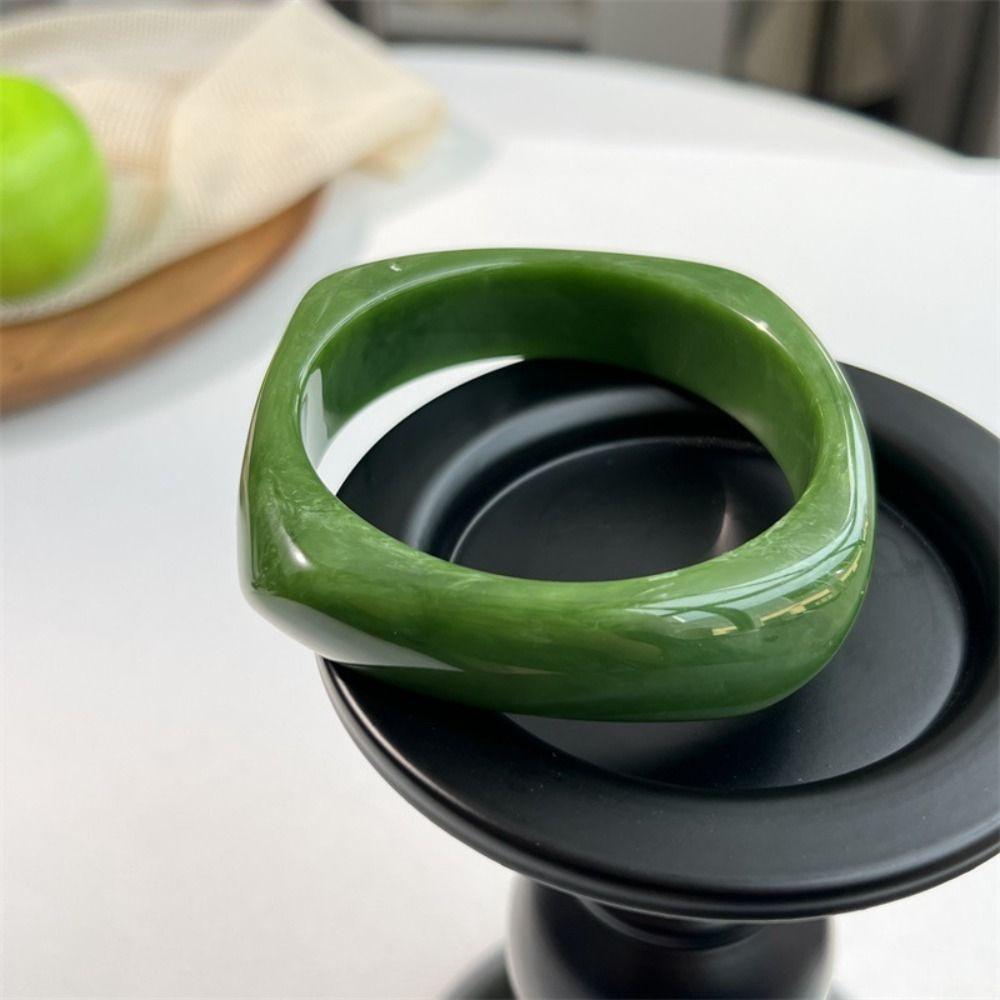 Богемный акриловый браслет в европейском американском стиле ретро-кольцо на руку нестандартный широкий браслет для женщин