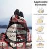 Softball44 Personalized Text Blanket Lightweight Customizable Blanket Soft & Cozy Throw For Seaside Home Decor Livingroom Picnics for All Occasions