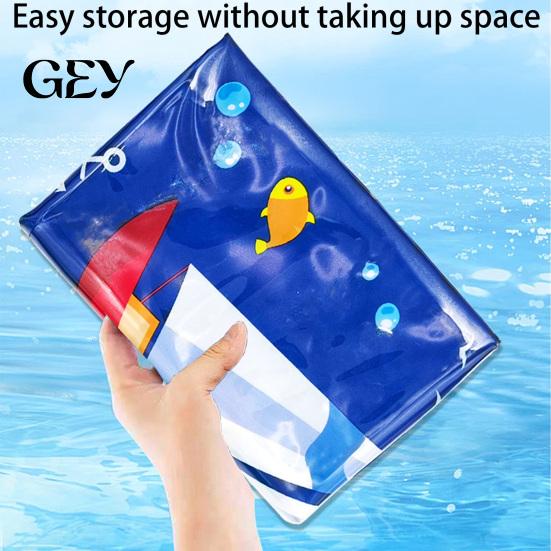 Cooling Pet Bed Inflatable Mat, Water Sensory Play Fillable Dog Mat Filled Summer Pad for Cats And Dogs Scratch Resistant