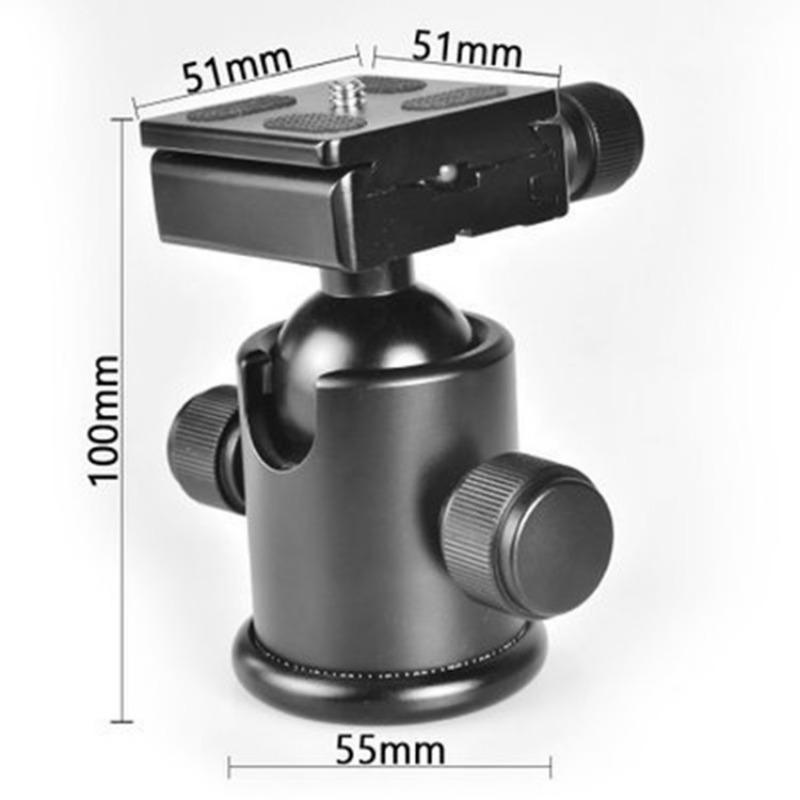 SLR Camera KS-0/1 Ball Type Small Gimbal Professional Tripod Bracket Damping SLR Gimbal