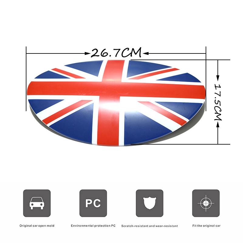Крышка топливного бака Union Jack, защитная наклейка, чехол для Mini Cooper S JCW F54 Clubman (2015-) Украшение автомобиля