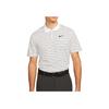 Dri-FIT Victory Fashion Классическая Приятная к коже Поло в полоску Быстросохнущая Мужская Футболка поло Белый DH0830-100