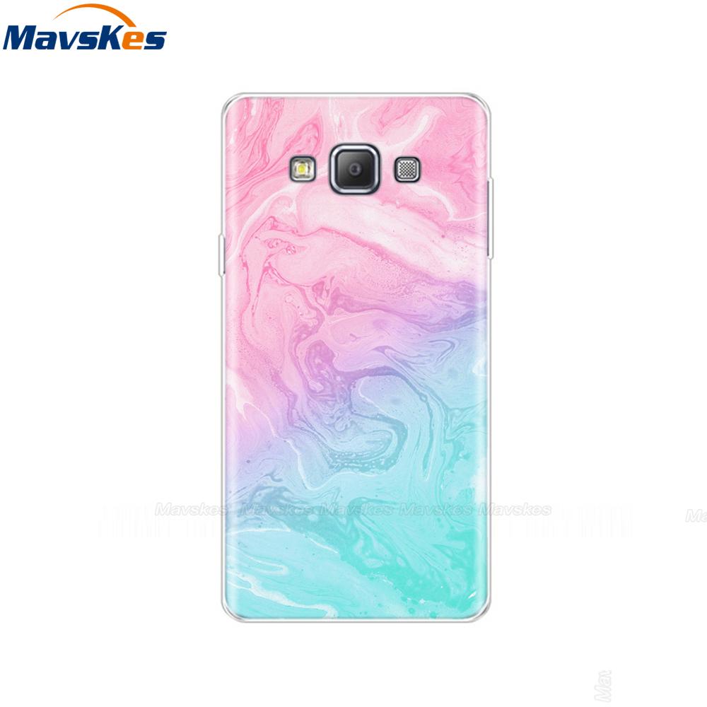 Силиконовый чехол для телефона Samsung Galaxy A3 2015 Цветок Кошка A300 Мягкая ТПУ задняя крышка для Samsung A3 2015 A300H A3000 SM-A300F pop