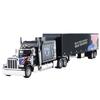 AAZW1 1:24 Peterbilt 389 Американский Тяжелый Грузовик Металлическая Модель Машины Литая Модель Транспортного Средства Звук Свет Подарок Коллекционный Дисплей