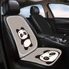 Cartoon Car Seat Anti-dirt Cushion, Panda Pattern Car Seat Cushion, Back Cushion