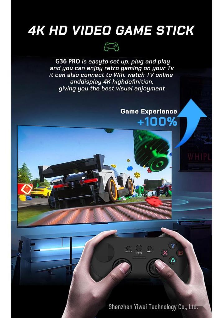 GameBox G36 Pro: Игровая консоль для ТВ с двойной системой