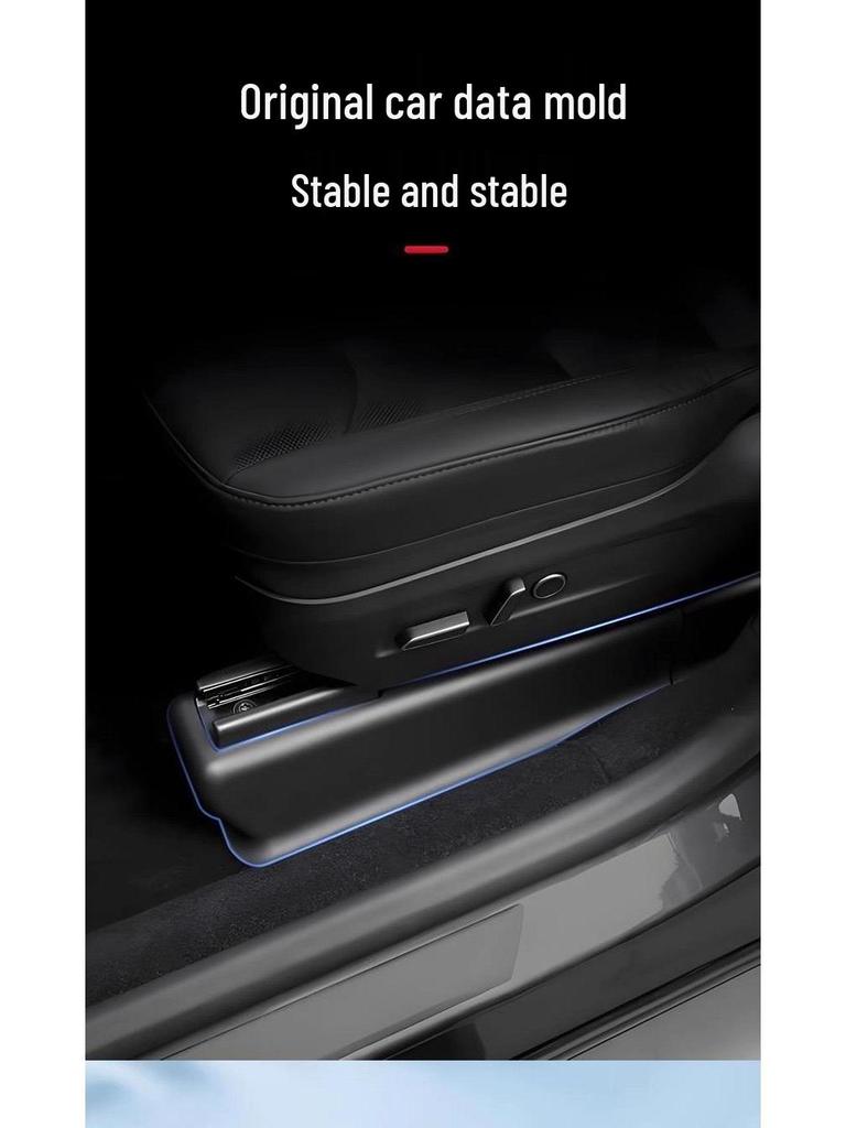 Model Y/YL Center Console Kick Protection Board - Full Coverage Slider Guard