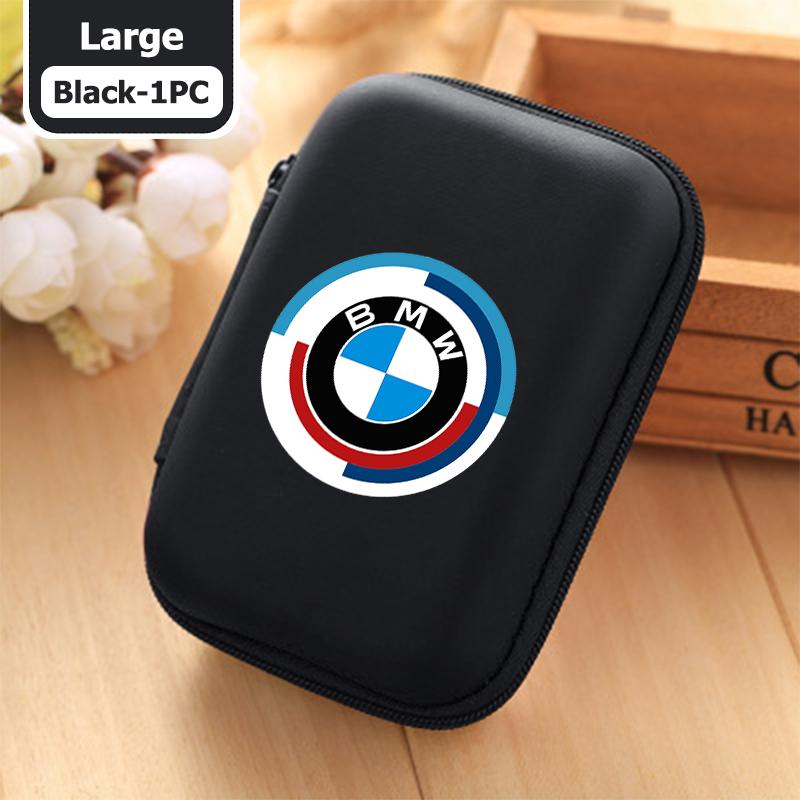 Car Organizer EVA Storage Earphone Cable Case Bluetooth Bag For BMW E36 E39 E87 E60 E46 E53 E90 F10 F20 F25 F30 X3 X5 IK5