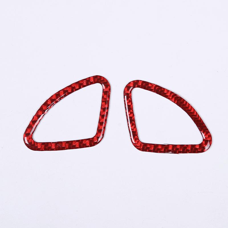 2 шт./компл., стильная наклейка из углеродного волокна, дверной динамик, рамка, накладка, наклейка для Chevrolet Corvette C7 2014-авто