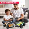 Новый 2.4G гоночный автомобиль с дистанционным управлением, высокоскоростной вездеходный автомобиль для дрифта со скоростью 20 км/ч, внедорожный автомобиль со светодиодными фонарями, детский подарок