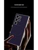 Магнитный чехол с ощущением кожи для Samsung S24/S23 Ultra