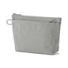 MUJI Нейлоновый кошелек с ластовицей от морщин 21 x x 6 84475689, Серый, Средний, Прибл.. 13,5 см,