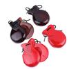Traditional Design Wood Castanets with String Flamenco Castanets Wooden Clapper Gift Giving