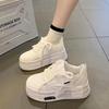 Fashion Luxury Women's Lightweight Fashion Versatile Casual Little White Shoes Women's Matsutake Thick Sole Sports Shoe Plus Size 40