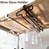 Шкаф Держатель для бокала для вина Бесплатная штамповка перевернутый кубок Подвесной бокал для вина Подвесной держатель для бокала