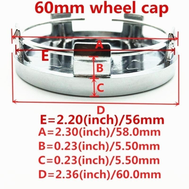 4 x 60 мм колпачки для ступицы колеса автомобиля с логотипом Umbrella Corp., противопыльные чехлы