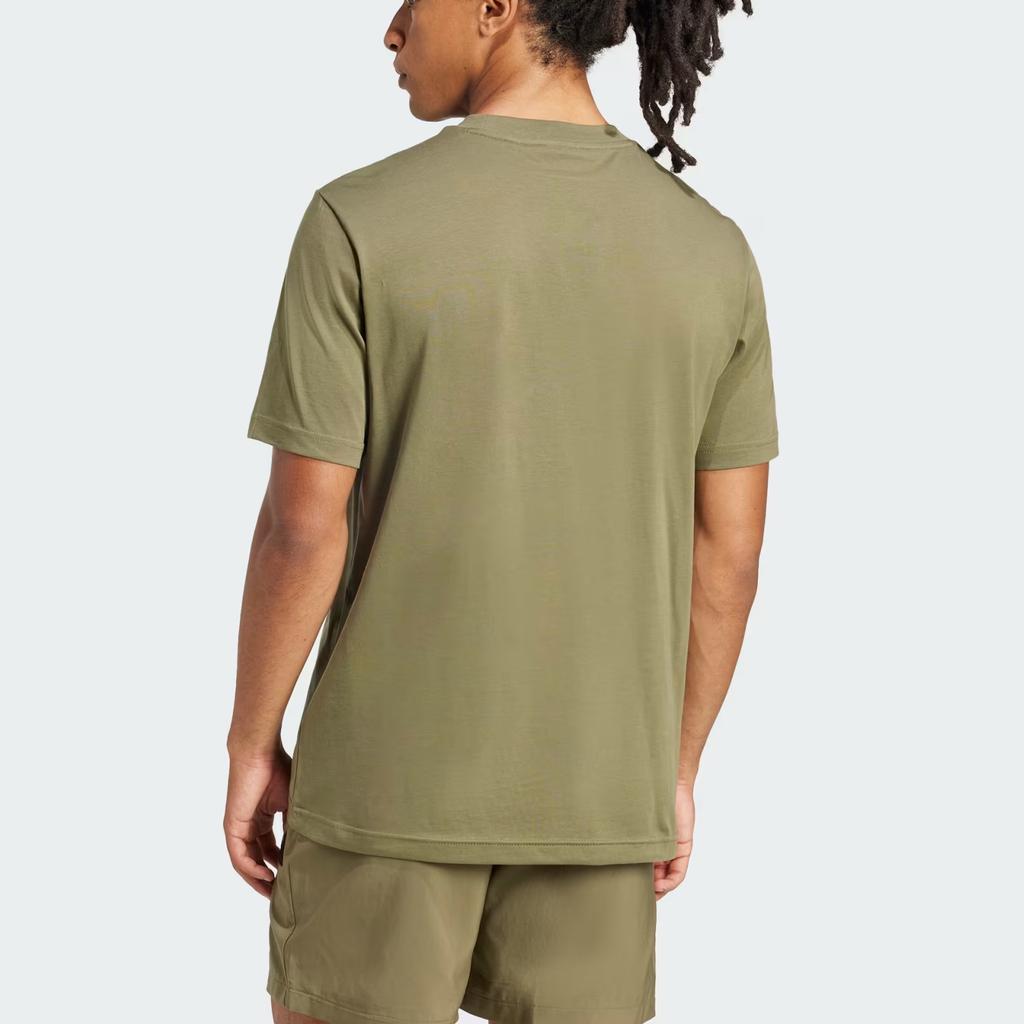 adidas Мужская футболка ESSENTIALS Оливковый Strata JF1097