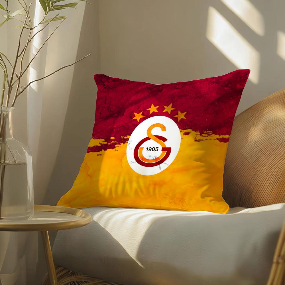 Soccer Funs G-Galatasaray Наволочка Двусторонняя Плюшевая Подушка для Дивана Чехлы Органический Дышащий Скрытая Молния