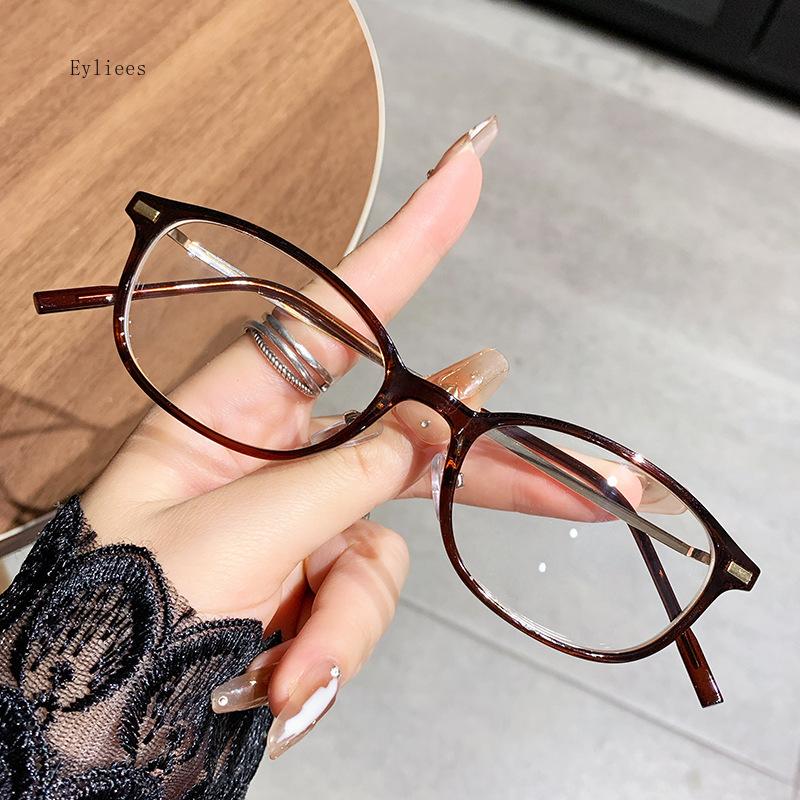 Metal Women Square Reading Glasses Frame Retro Men Clear Anti Blue Light Optical Eyewear Blue Light Glasses Eyeglasses Óculos