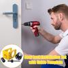 Door Installation Kit Door Lock Hole Saw Set Carbon Steel Door Hole Drilling Hand Tools for 1-3/8 to 1-3/4 Wooden Doors