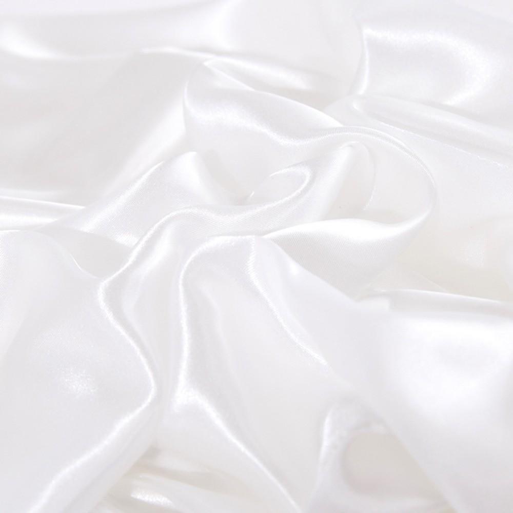 Candy Color Satin Cushion Cover Soft Solid Pillow Covers Imitated Silk Pillow Case for Sofa Chair