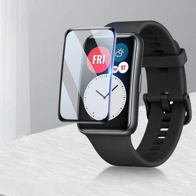 Защитное мягкое стекло для Huawei Watch Fit 2 SmartWatch, защитная пленка для экрана для Huawei Bnad 8 6 7 Pro Honor Band 6, ремешок