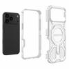 BIBERCAS J-16 Transparent Series For iPhone 17 Pro Max Case Compatible with MagSafe TPU+PC Phone Cover