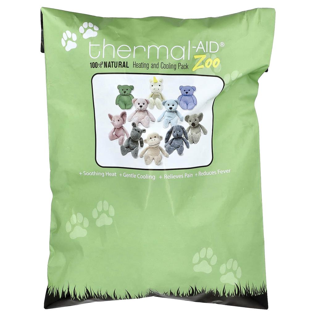 Термопакет, Грелка и Охладитель, Зеленый Мишка, Хантер, 1 шт.