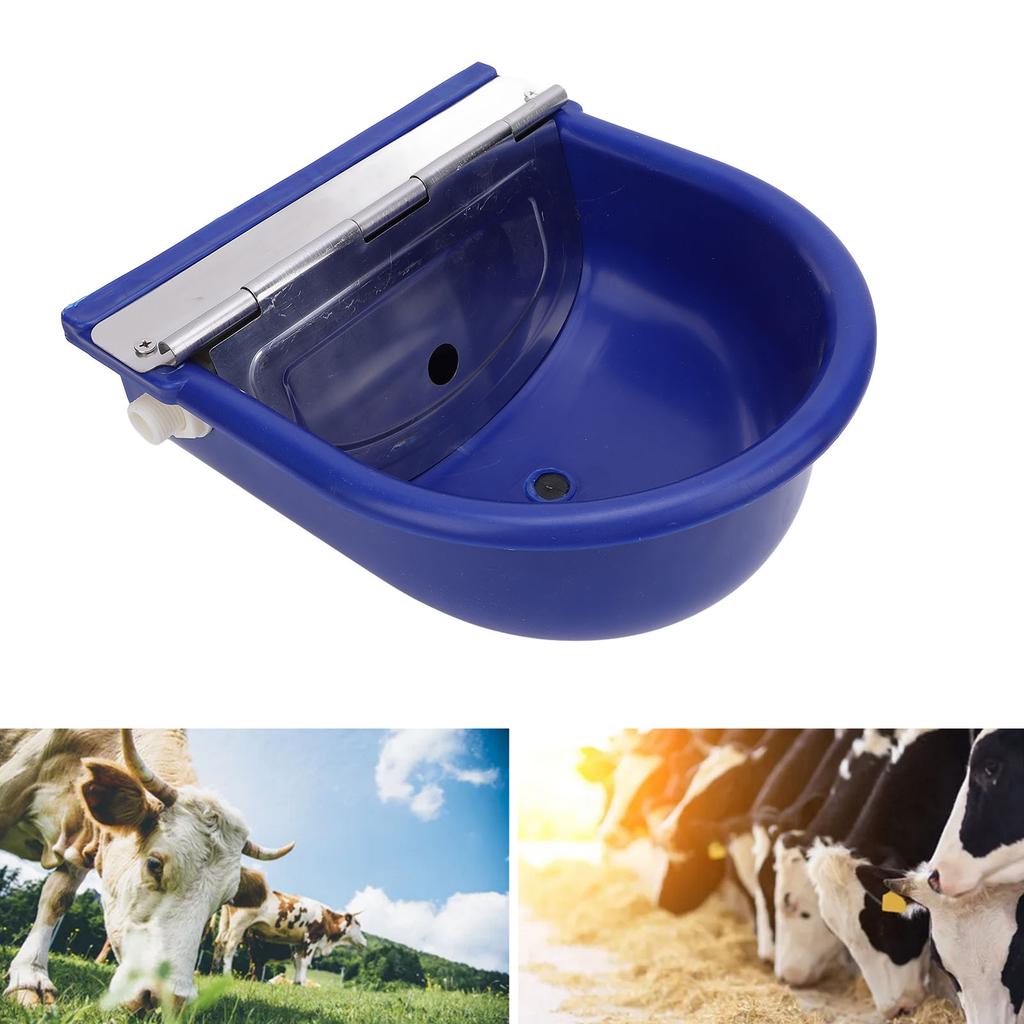 Automatic Animal Drinking Wat Bowl Stainless Steel Wat for Horse Goat Cow Livestock Wat Trough Dispens Pet Supplies