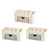 Desktop Cosmetic Lipstick Brushes Storage Box Drawer Makeup Holder Organizer