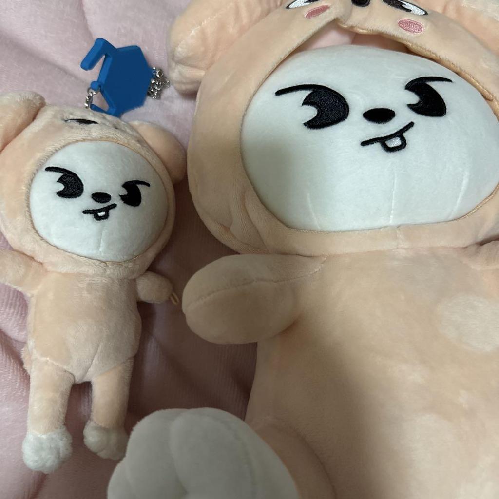 [USED] Stray Kids Toy World Bag Charm Hug Plush Toy Leavitt