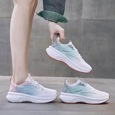 Сетчатые дышащие нескользящие кроссовки женские новорожденные летние кроссовки легкие амортизирующие спортивные туфли на мягкой подошве