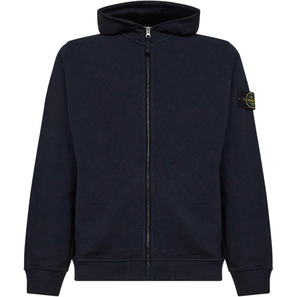 STONE ISLAND Мужская толстовка с молнией и длинным рукавом с логотипом L1S156100032S0060-V0020
