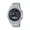 Casio WAVECEPTOR Solar Watch with 6 World-Wide Radio Waves, Analog-Digital Combination Model WVA-M640D-1A2JF, Men's