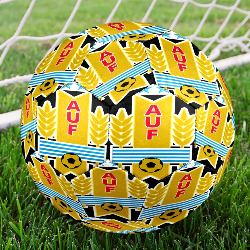 national Football Crest Printed Size 5 Soccer Balls, High-Quality, Anti-Slip, Protective Football, A Unique Gift , Birthdays, Christmas Gifts