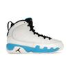 Air 9 Retro GS Powder Blue 2024 Детские кроссовки Белый Summit-White Черный FV0143-101