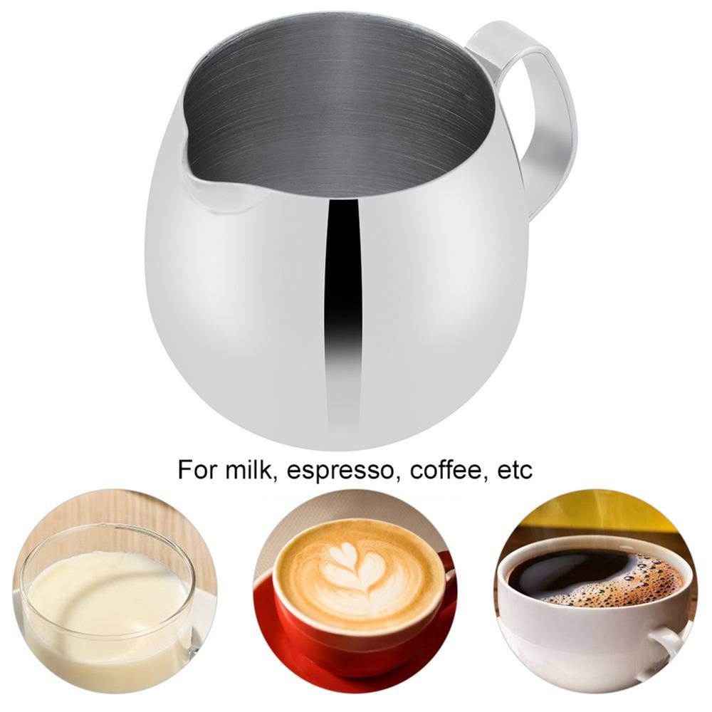 Smooth Surface Latte Coffee Cup Thick Stainless Steel Stainless Steel Pitcher  Coffee Making