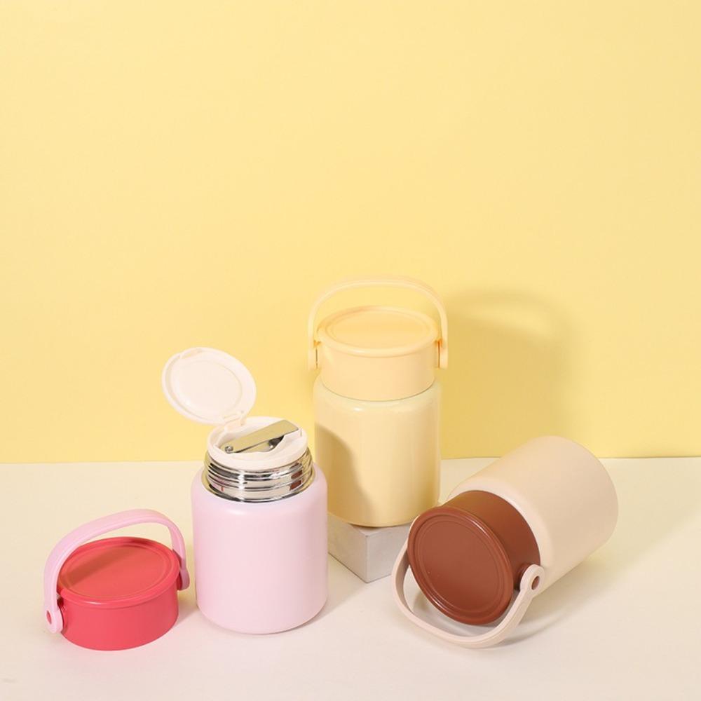 Leak Proof Stainless Steel Thermos Cup Portable Coffee Mug Durable Thermos Pot  School