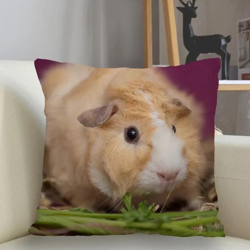 Симпатичная наволочка для хомяка с квадратным чехлом и застежкой-молнией