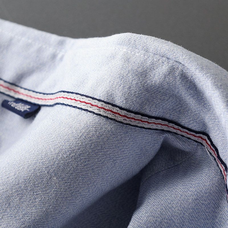 Export Casual Spring and Autumn Original Single Cut Label Long Sleeves Shirt
