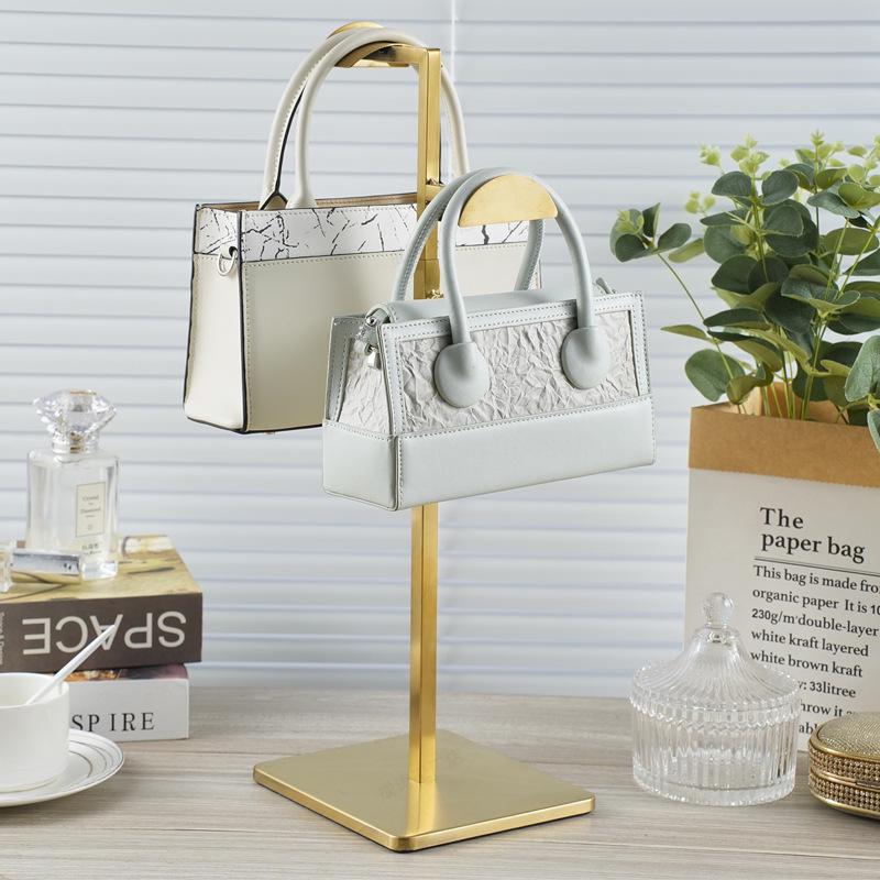 Регулируемая подставка для демонстрации сумок из нержавеющей стали для женских сумок