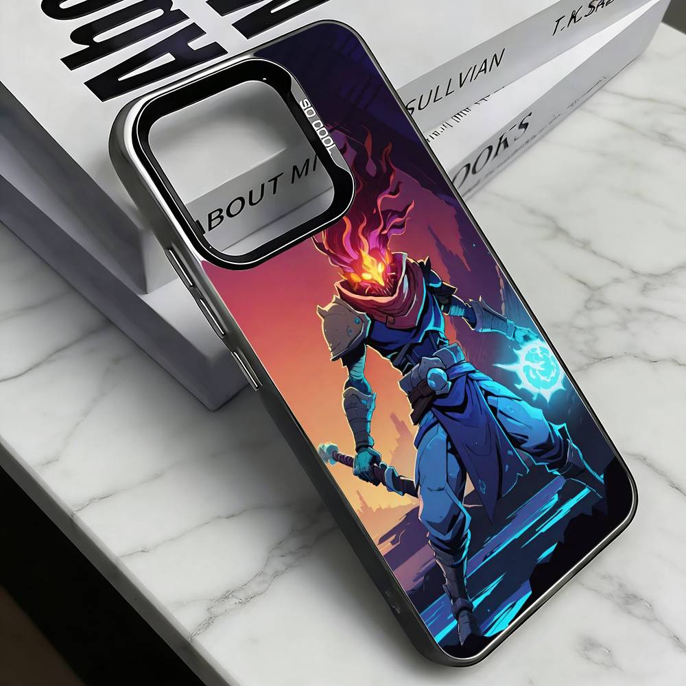 D-Dead Cells Чехол для телефона для iPhone 17,16,15,14,13,12,11 Plus,Pro Max,XS,Красочный Серебристый Чехол для телефона Funda Cover