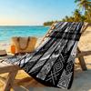 Ethnic Tribal Patterns Customize Your Name Beach Towel Soft Durable Quick-Dry Portable for SwimmingBeachCamping Travel Beach AccessoriesGym