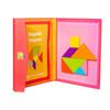 Elementary First Grade Math Tangram Puzzle Board - Educational Wooden Toy