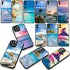 Дорожный чехол с рисунком "Горы, Море, Пляж" для Motorola Moto G04 G13 G14 g45 G22 G23 G20 G32 G34 G35 G64 G82 G84 G53 G60 G72 E14 E15 E13