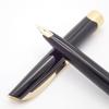 Б/у Fountain Pen PLATINUM 14K Перо Короткий Стержень Черный x Золотой [Ioki Shichiten]