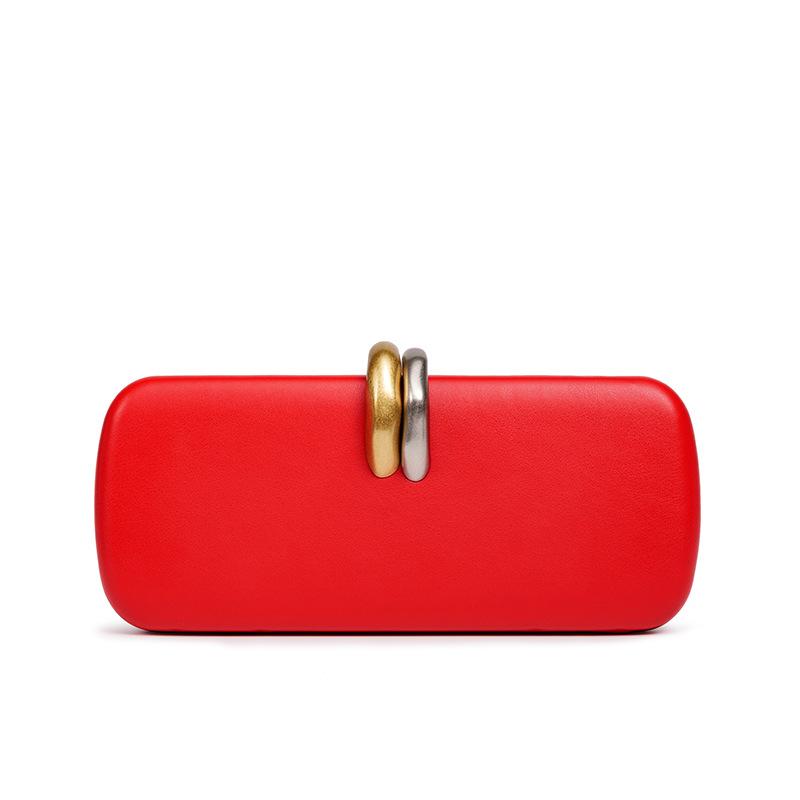 Elegant Box Clutch Ladies Evening Bags for Women Clip Bag Designer Handbags and Purses Shoulder Crossbody Bag Wedding Purses