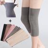 1Pair Winter Warm Knee Pads Protective Gear Women Old Men Kneepad Support Winter Running Knee Protector +Warm Stomach Waist Belt