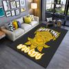 Muay Thai Golden Warrior Design suitable as a non-slip mat for the living room or bedroom sofa